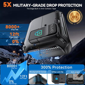 Eekonpft Buds3 case offers military grade protection against drops and scratches.