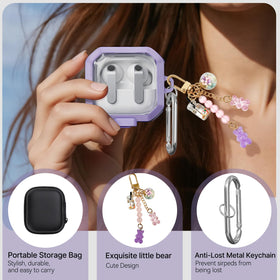 Eekonpft cleaning kit helps deep clean crevices and charging case.
