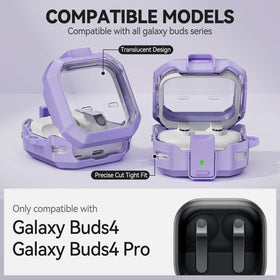Eekonpft military-grade drop protection guards Buds 4 Pro from bumps.