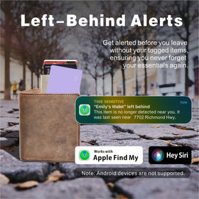 Eelexa device integrated with Find My for iPhone location tracking.
