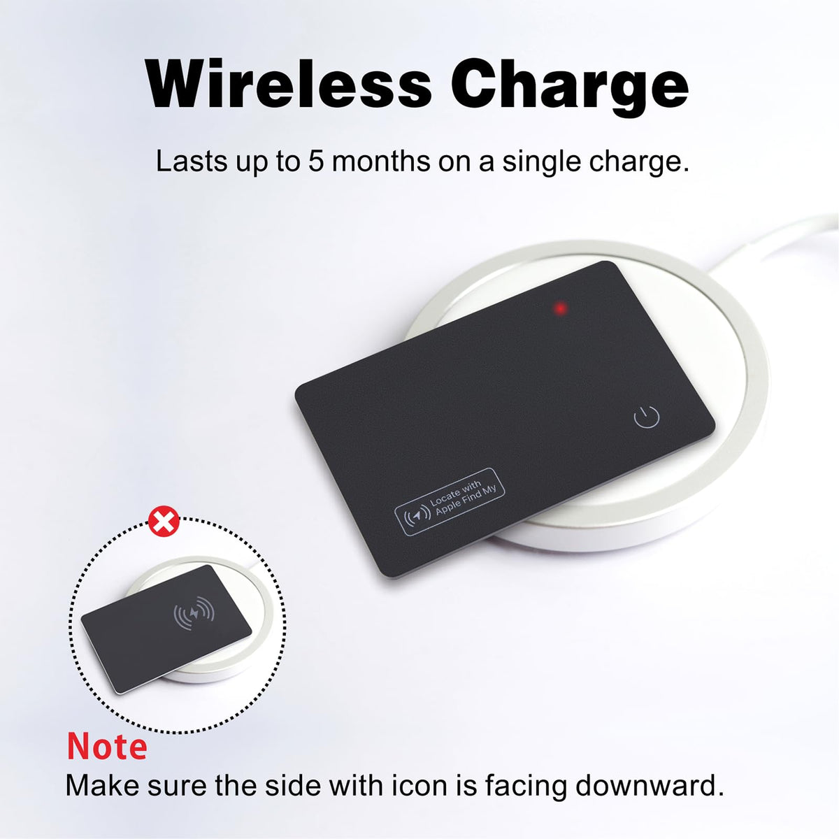 Eelexa Wallet Tracker Card IP68 waterproof for rugged use.