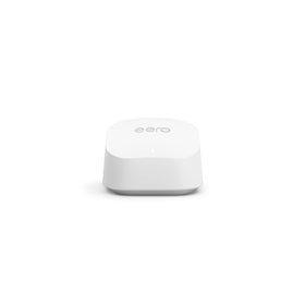 eero 6+ like-new router front view for strong gigabit Wi-Fi performance