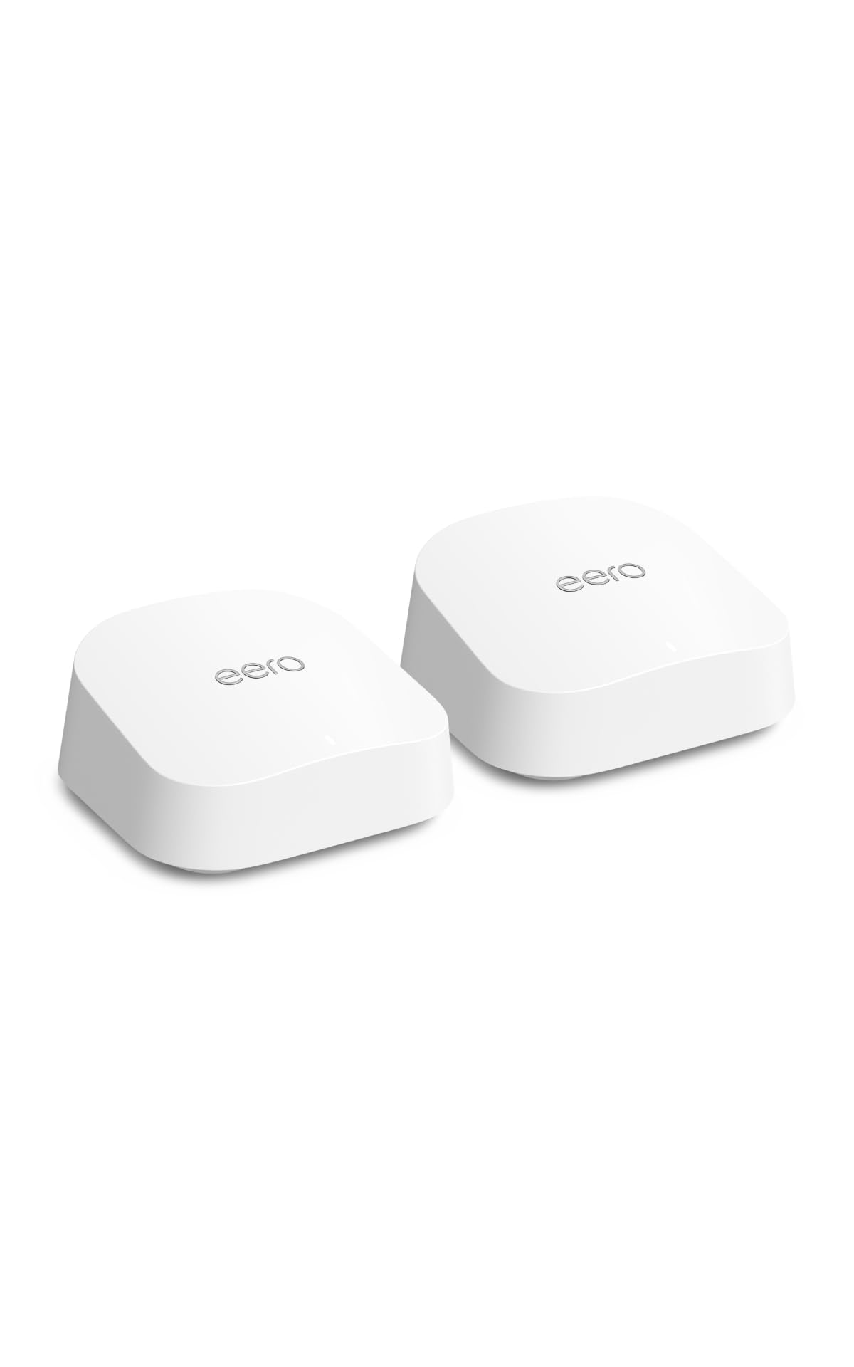 eero 7 router front view for fast, reliable coverage in any room.