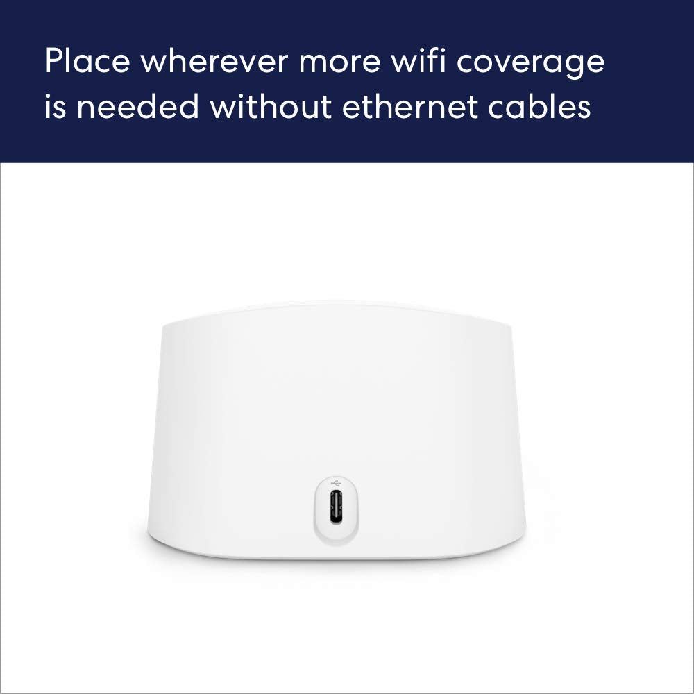 eero Like-New 6 Extender coverage map shows wider room-to-room connectivity