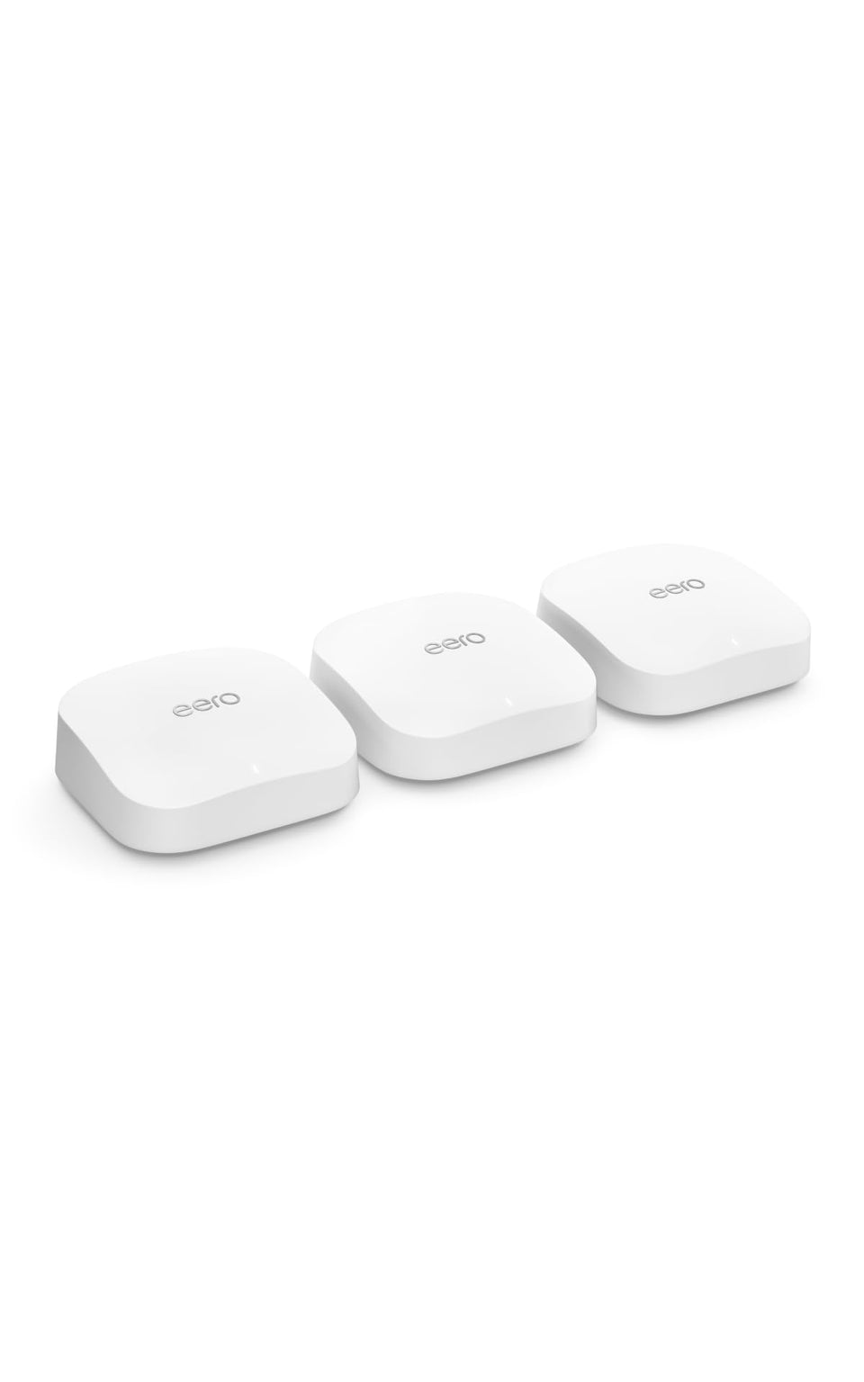 eero Pro 6E setup guide showing quick, painless installation for whole-home coverage