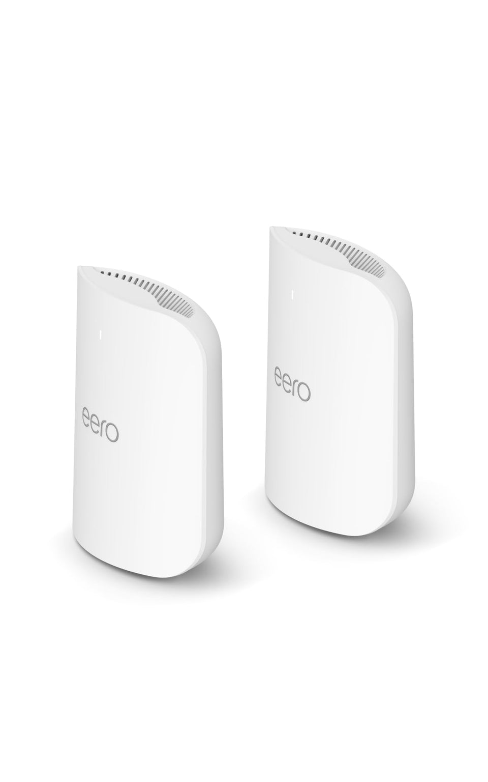 eero Pro 7 router front view, delivering high-speed Wi-Fi for multiple devices.