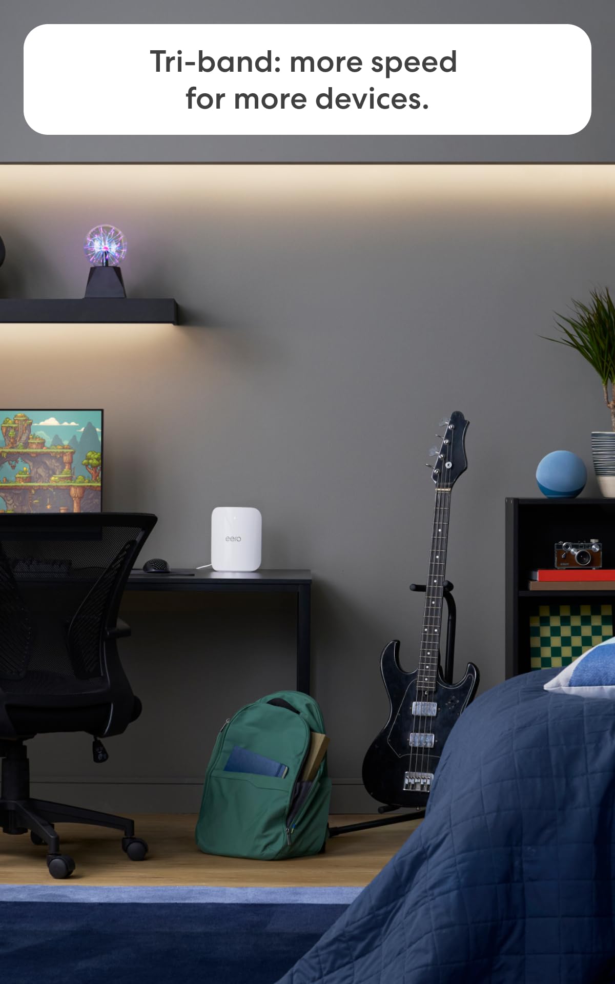 eero Pro 7 in use, delivering seamless coverage across rooms