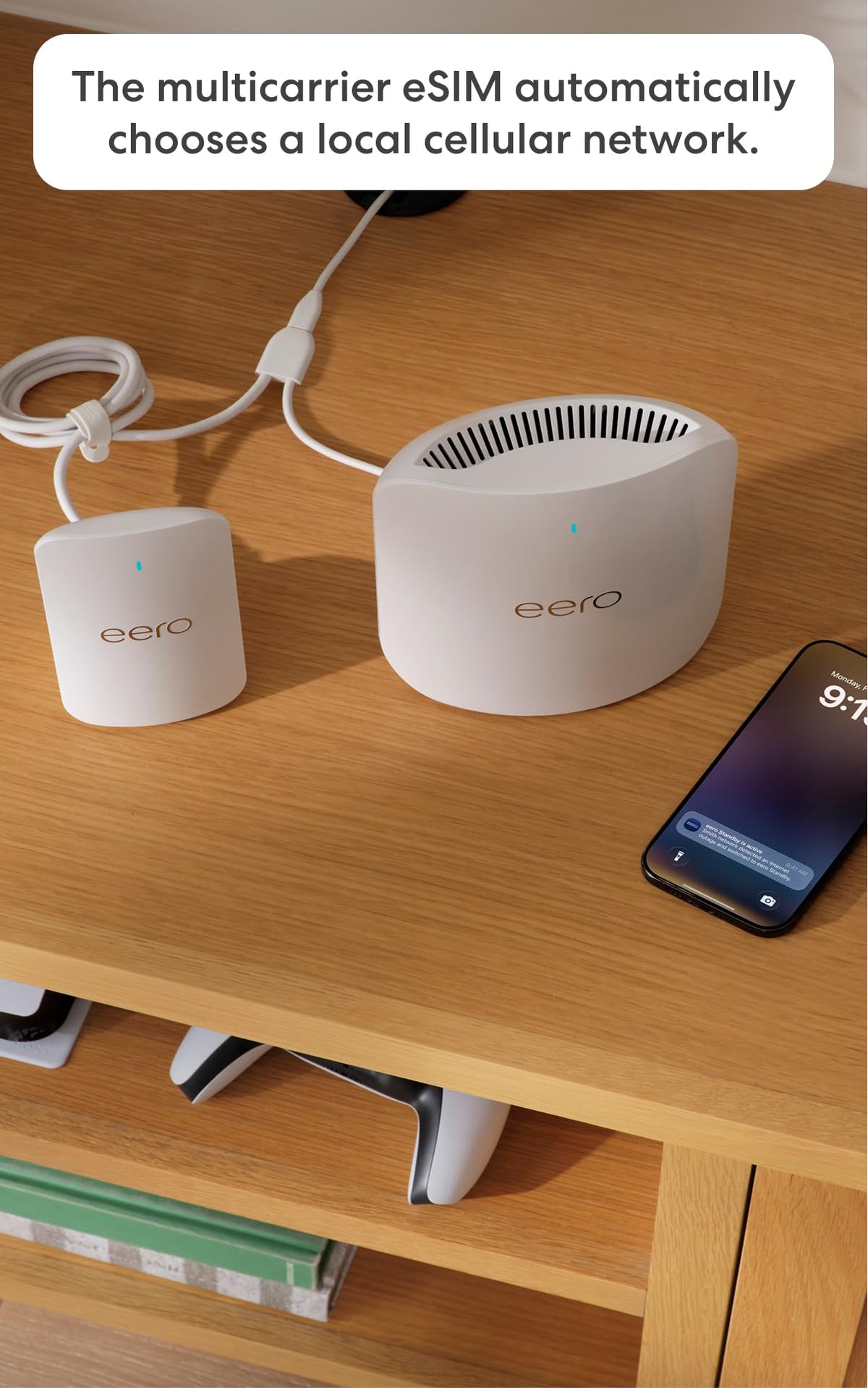eero Signal dedicated-backup-network emphasizes protection for your entire eero network.