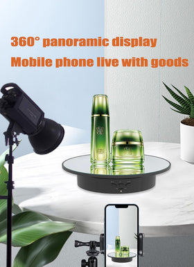 E Eshion watch display enabling detailed 360° shots