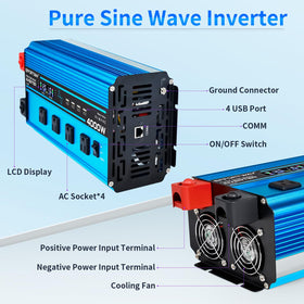 EFFORTWAY 8000W peak power handles high-demand gear during outdoor adventures.