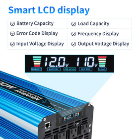 EFFORTWAY peak power icon showing 10000W for high-load scenarios.