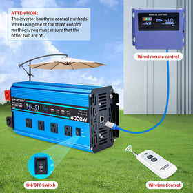 EFFORTWAY compact design offers portable power at campsites and road trips.