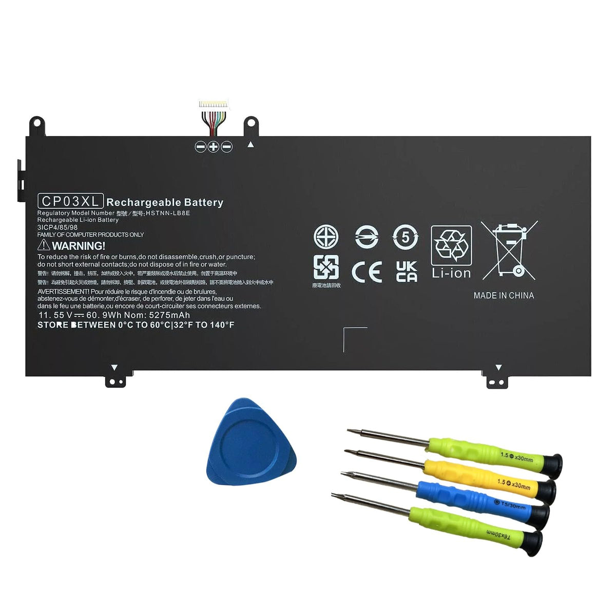 EFOHANA CP03XL front packaging showing model and capacity for easy identification