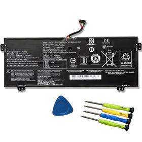 EFOHANA front view of replacement battery showing fit and design for Lenovo