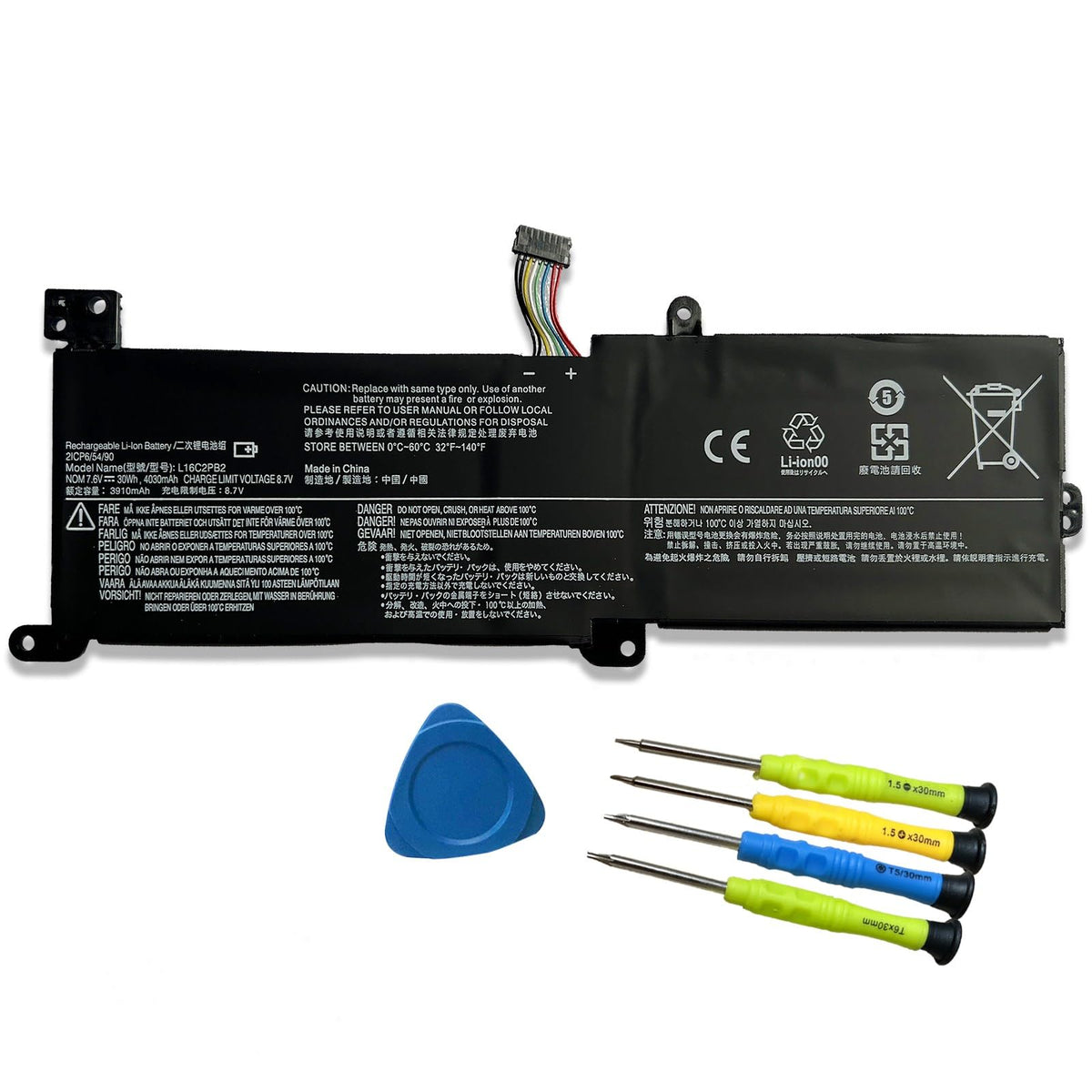 EFOHANA battery front packaging showing model and benefit: reliable replacement power