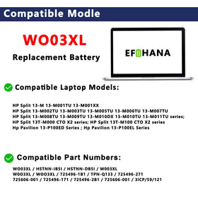 EFOHANA WO03XL connector closeup showing pins and cable for secure motherboard connection