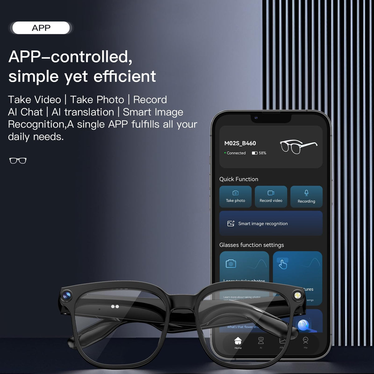 EGIKUYE voice-controlled glasses enable hands-free operation anywhere