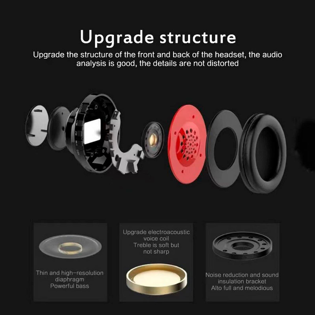 E-Greetshopping kids headphones adjustable headband for growing kids