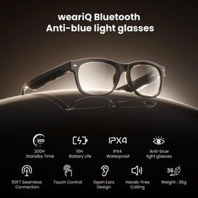 EH95 WeariQ built-in microphone supports clear calls on the go.