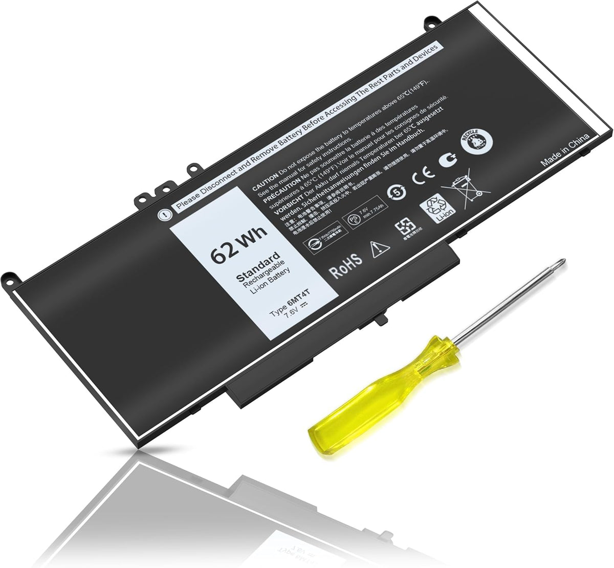 EHECAPAR Dell Latitude 14-5470 battery provides reliable on-the-go power.
