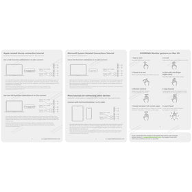EHOMEWEI X1 package content and warranty for ready-to-use satisfaction.