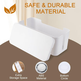 Eichzer cable box side ventilation holes emphasize safe airflow and clutter-free surface.