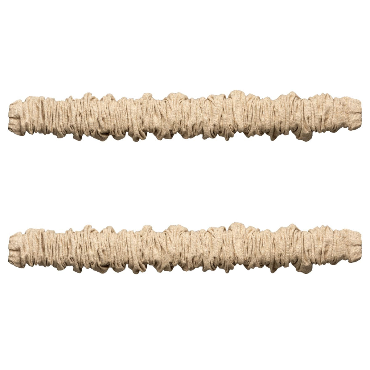EIFHYT fabric cord cover in natural brown conceals wires for a tidier space.