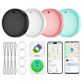 eirix dual-system tag tracker pairing with iPhone and Android for seamless location