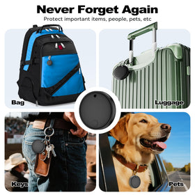 eirix four-pack keeps items trackable with Find My networks