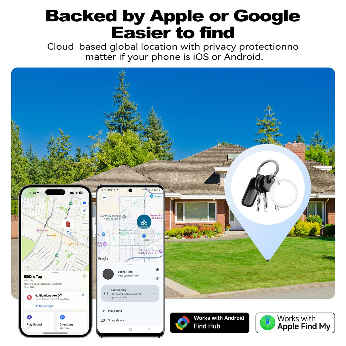eirix google-find-hub compatibility enables real-time locating on Android devices