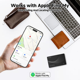 eirix tucked into passport sleeve showing travel convenience