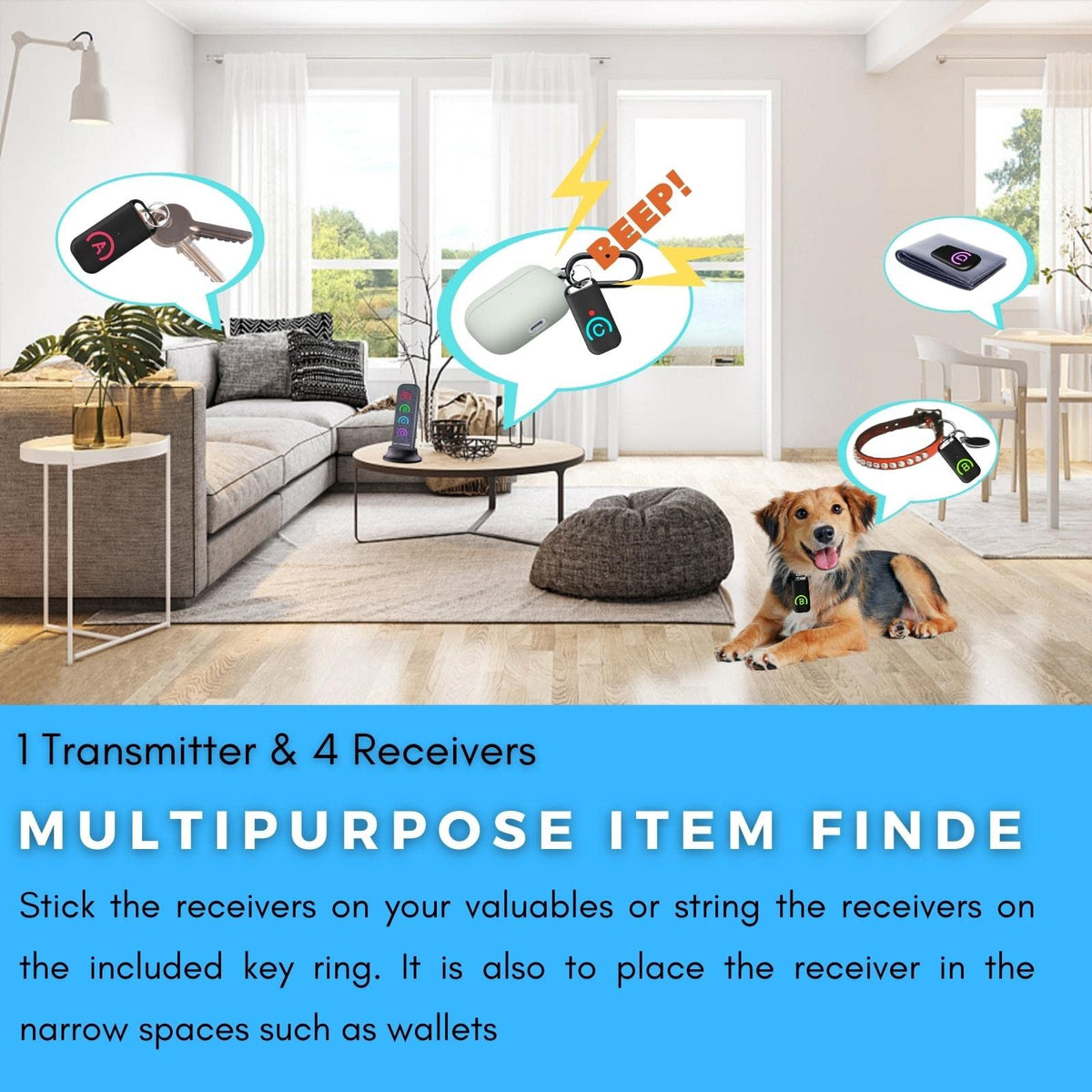 eirix key finder boxed packaging showing brand label and ready-to-use convenience