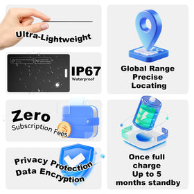 Precise finding with a loud sound helps locate items quickly in cluttered spaces.