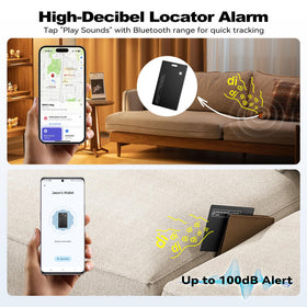 Rechargeable battery supports wireless charging for months of reliable operation.