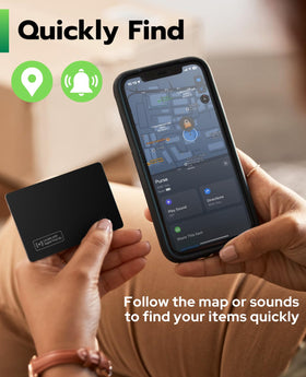 eirix inside a leather wallet illustrating discreet storage benefit