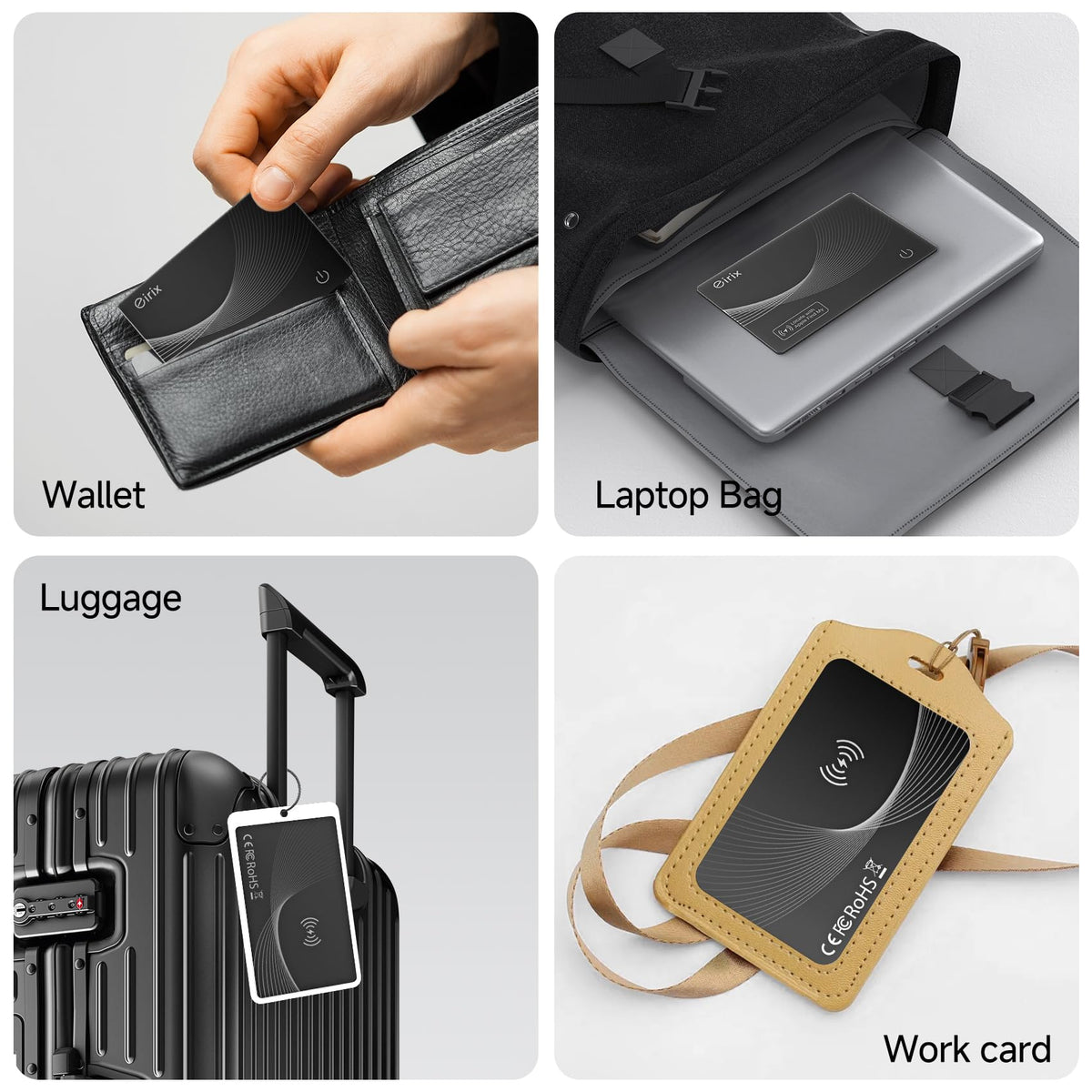 eirix is waterproof for everyday use, reducing worry about accidental exposure.