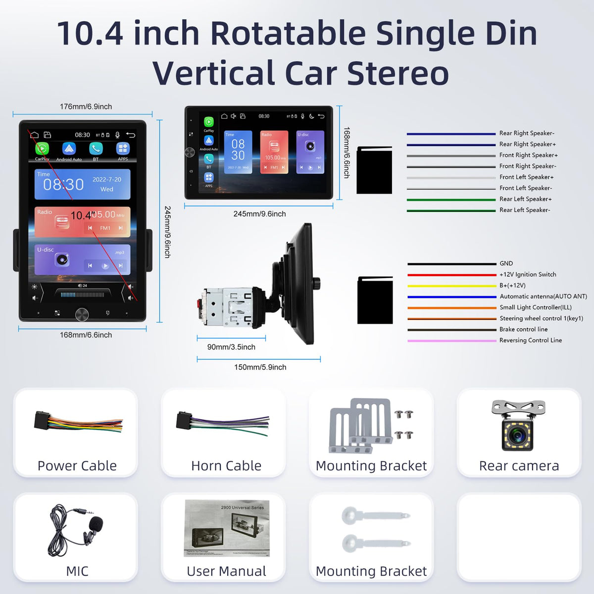 EKAT Bluetooth GPS navigation for real time routing and hands free calls