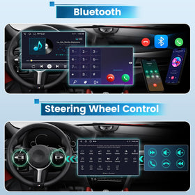 EKAT steering wheel control compatibility for safer, easier audio adjustments.