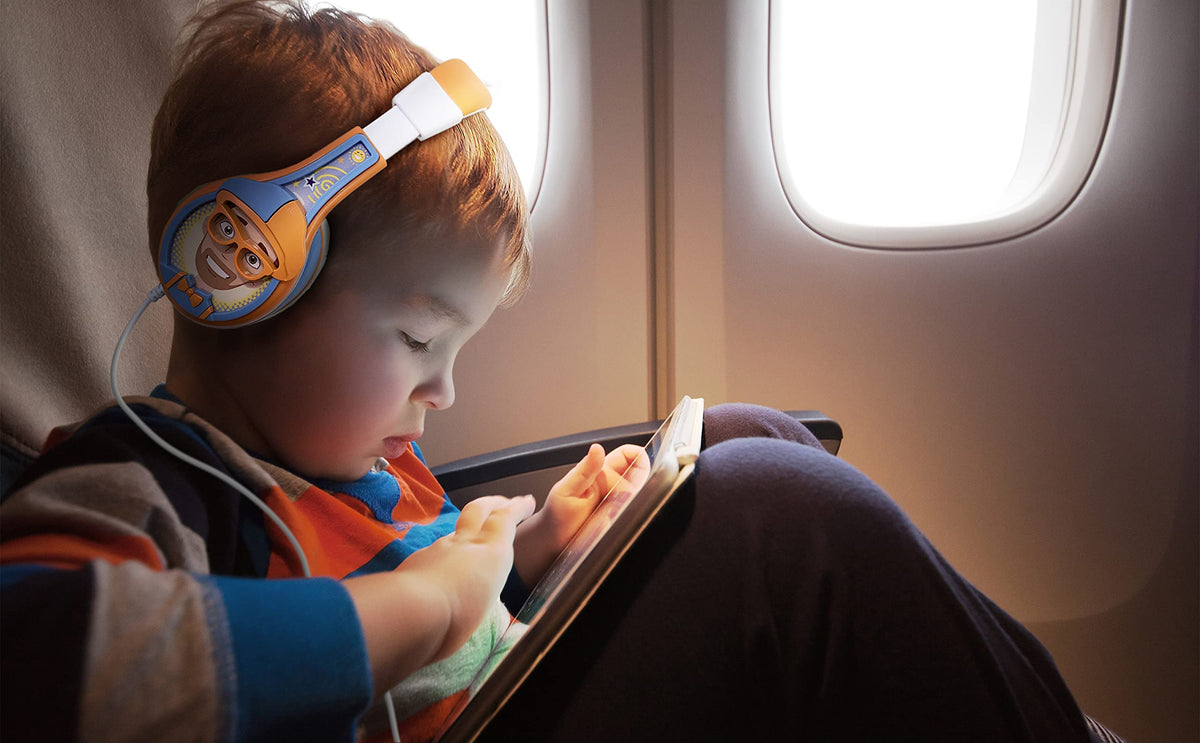 eKids Blippi label and illustration detail showing character graphics