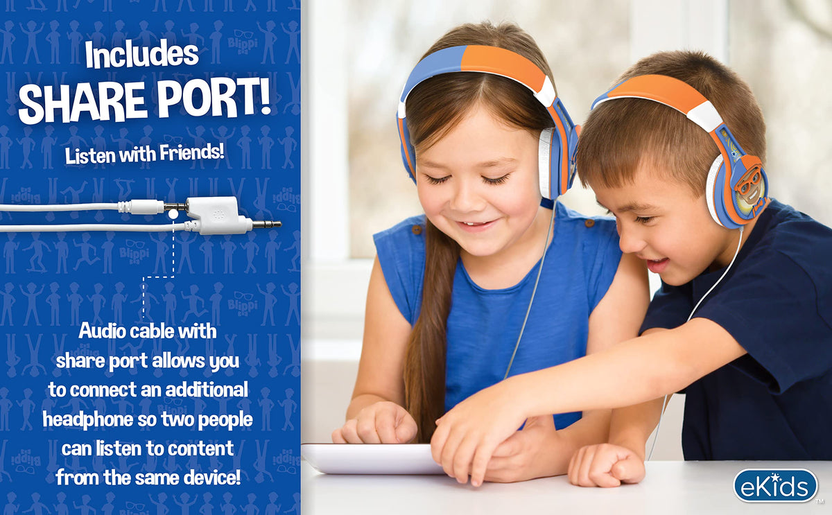 eKids Blippi scale next to child’s hand to show kid-friendly fit