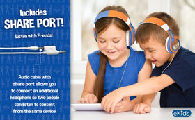eKids Blippi scale next to child’s hand to show kid-friendly fit