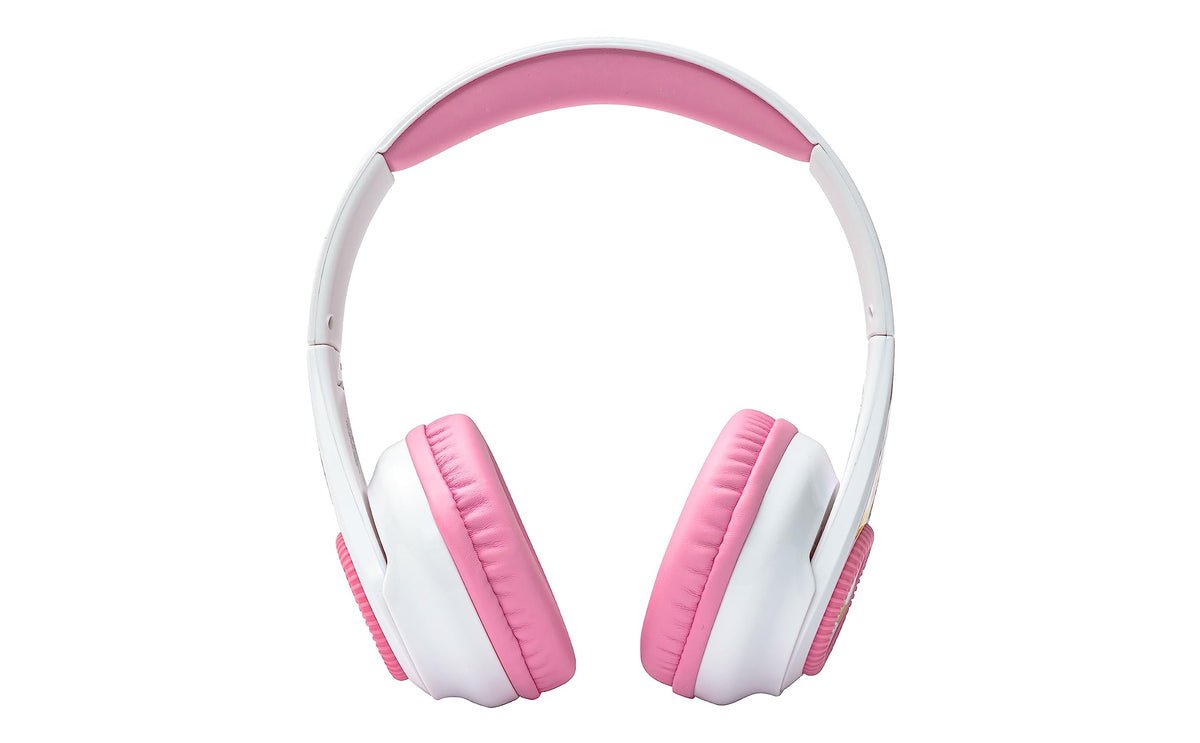 eKids Disney Princess ear cushion close-up showing soft padding and benefit prolonged comfort
