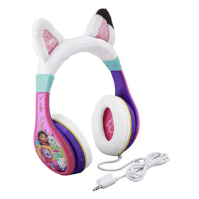 eKids Gabby's Dollhouse front view showing cat ears and colorful graphics for fun listening