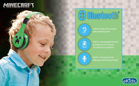 eKids headphones soft ear cushion closeup for comfortable long wear