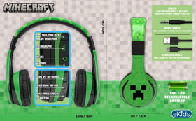 child wearing eKids headphones playing tablet showing comfortable fit
