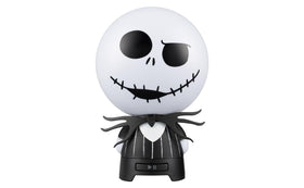 eKids Nightmare Before Christmas design Bluetooth speaker featuring Jack Skellington, ideal desk companion.
