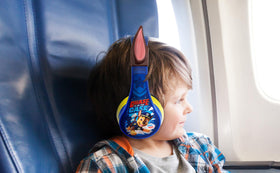 eKids PAW Patrol Chase side profile demonstrating adjustable headband for fit