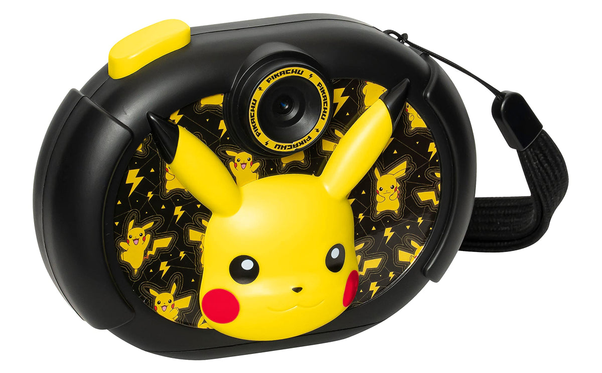eKids Pikachu detail of textured plastic body demonstrating durable build
