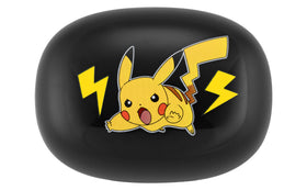 ekids Pokemon charging case features Pikachu graphics for kid-friendly appeal.