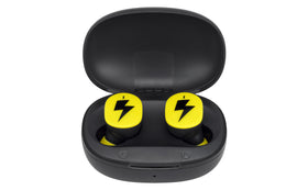 ekids Pokemon wireless earbuds with Pikachu design offer comfortable fit for long listening sessions.